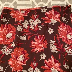 Ann Taylor floral skirt